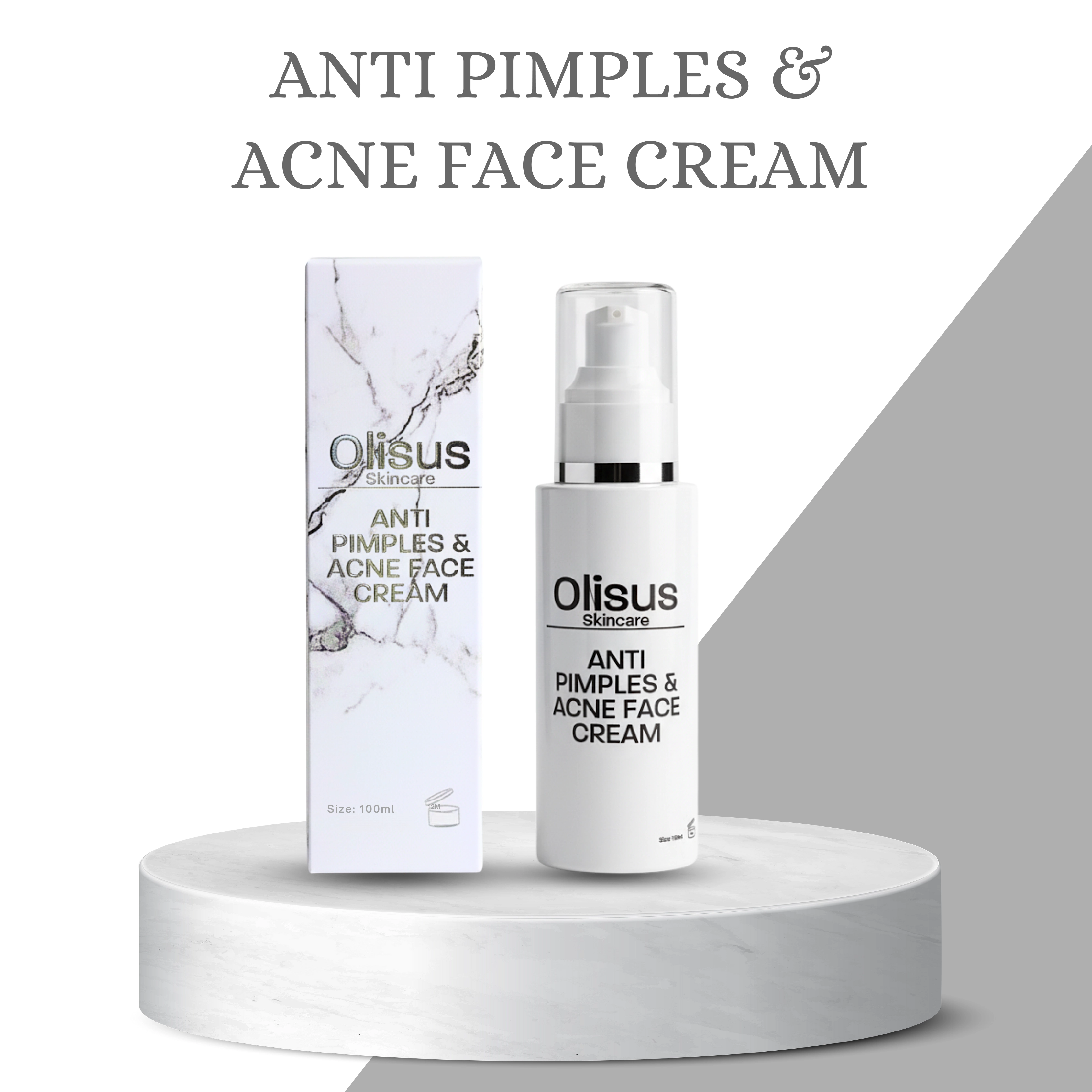 Olisus-Anti-Pimples & Acne Face Cream-100ml