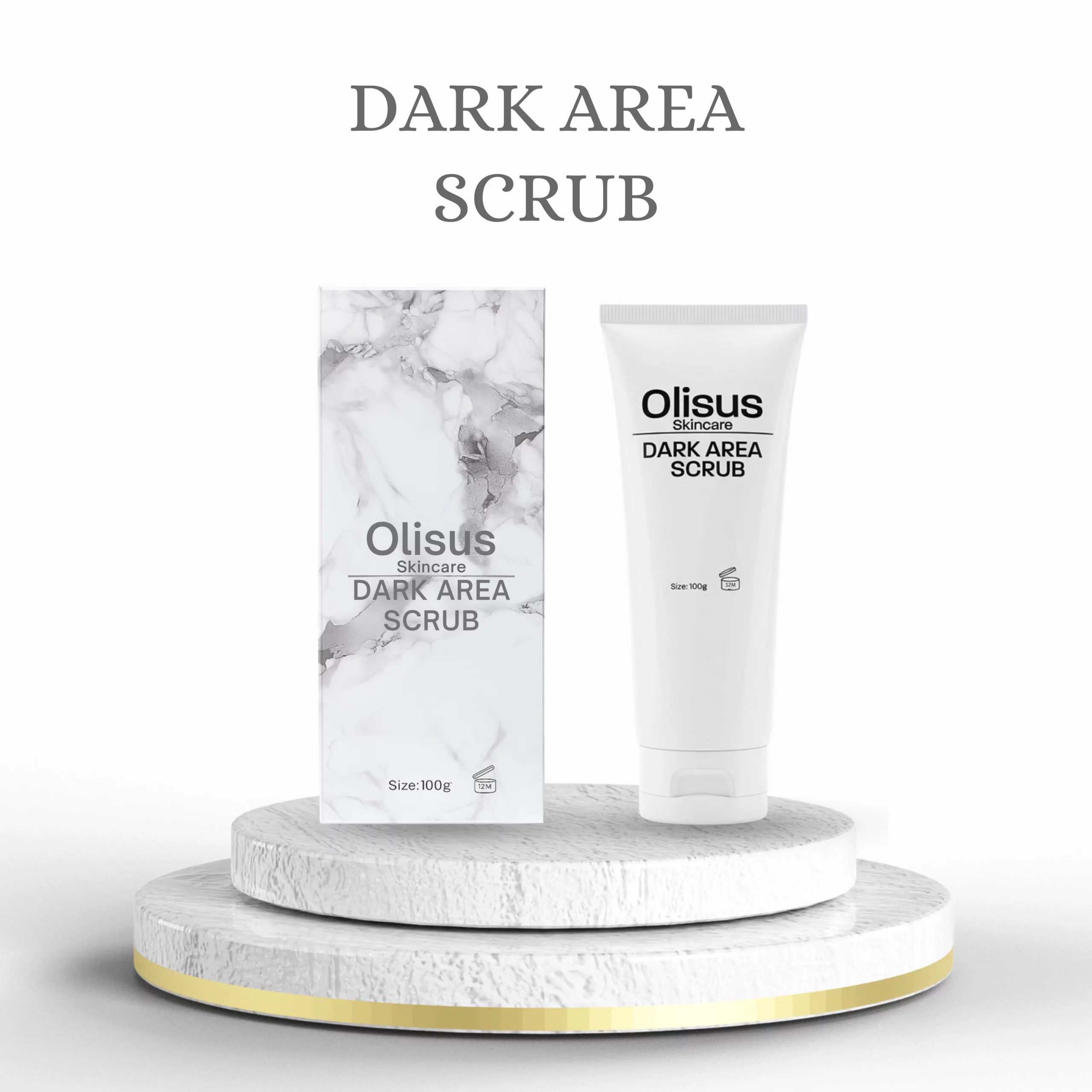 Olisus-Dark Area Scrub-100g