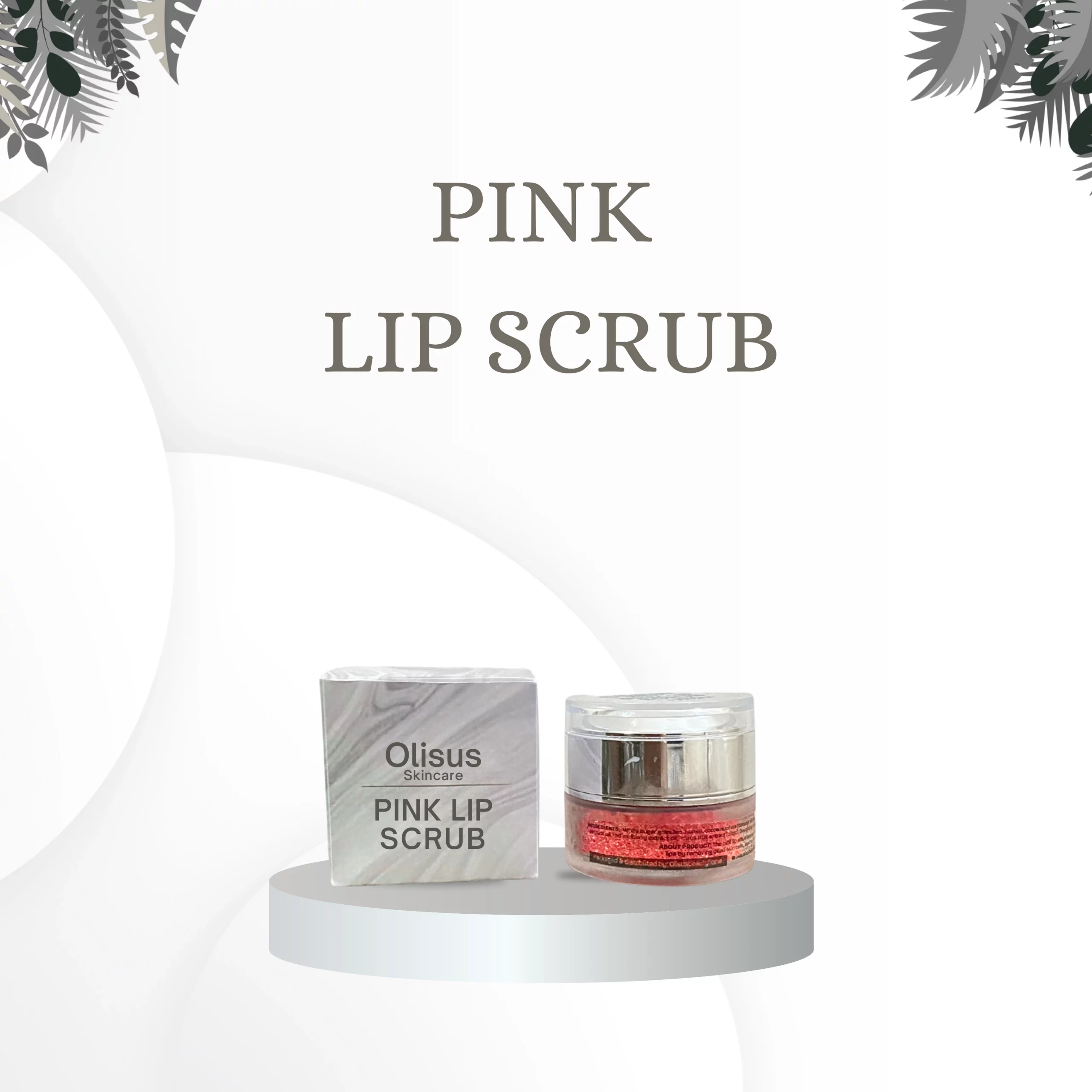 Olisus-Pink Lip Scrub