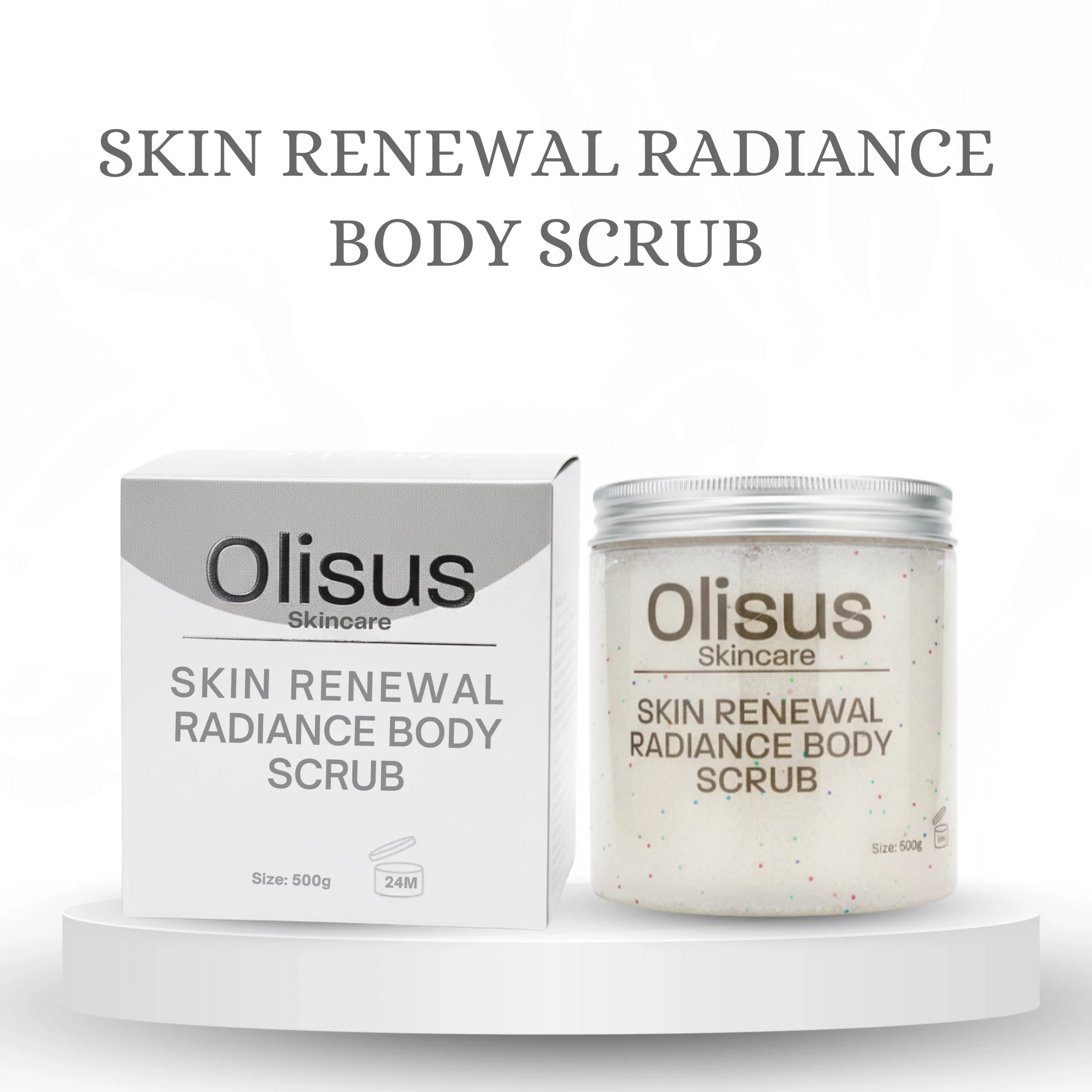 Olisus- Skin Renewal Radiance Body Scrub-500g