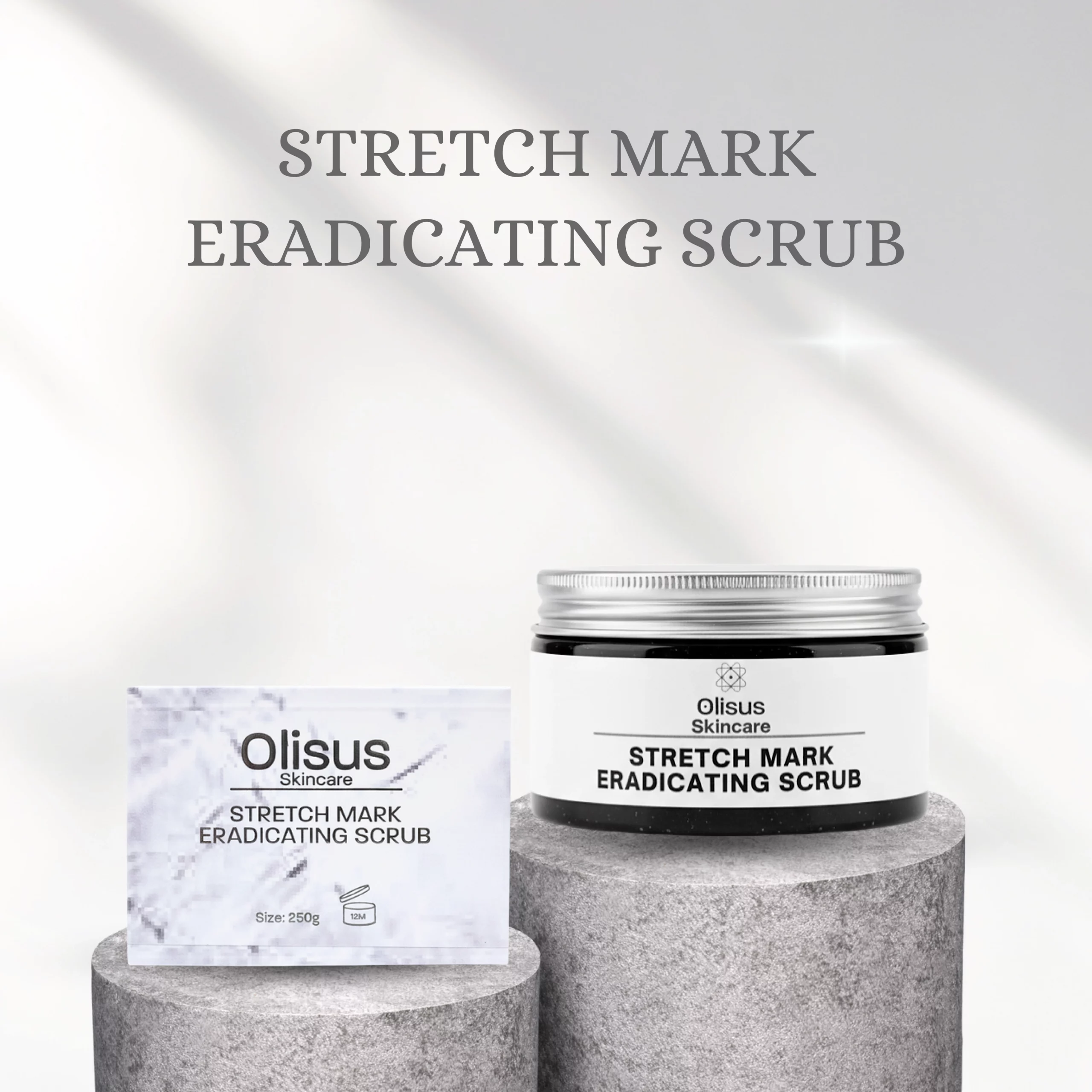 Olisus-Stretch Mark Eradictaing Scrub-250g