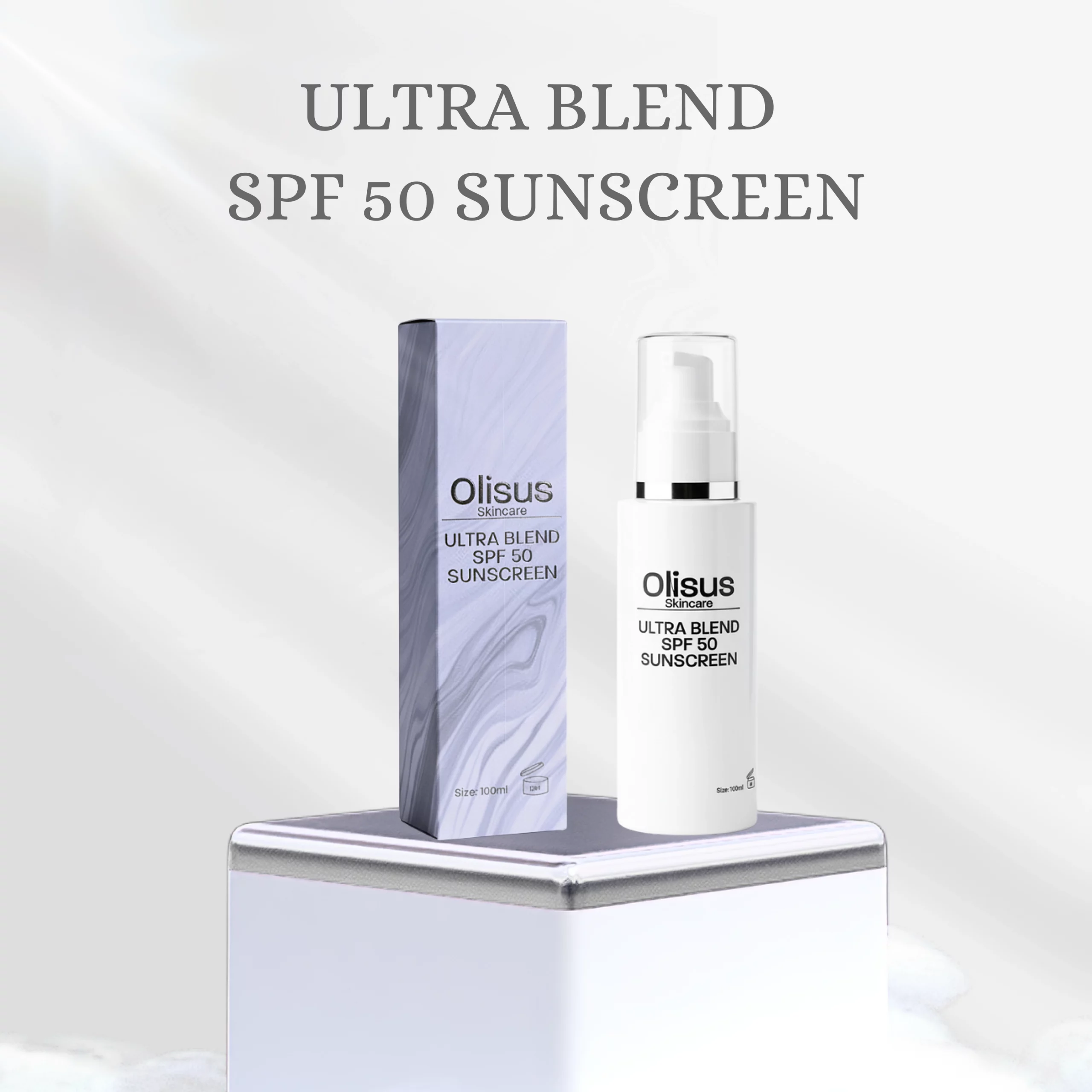 Olisus-Ultra Blend SPF50 Sunscreen-100ml