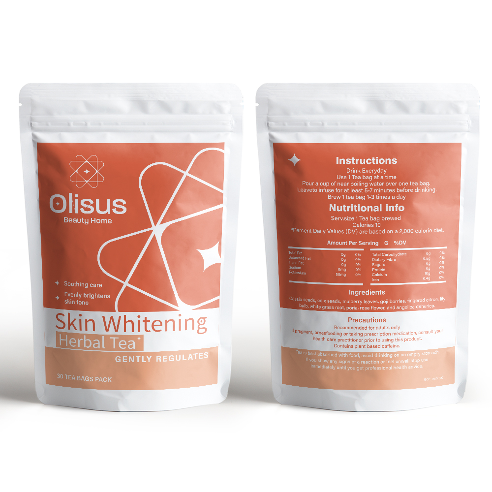 olisus skin whitening herbal tea